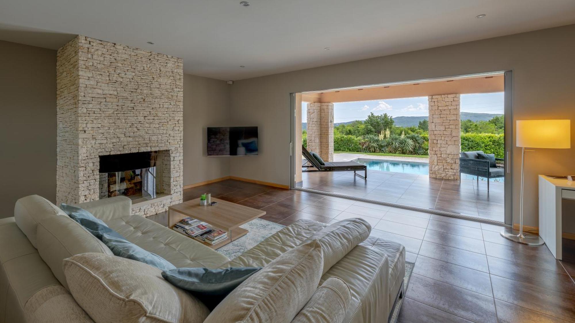 Villa Labin In Zartinj - Luxury Privacy Heated Pool With Auto Cover Labin (Istria) Exterior foto